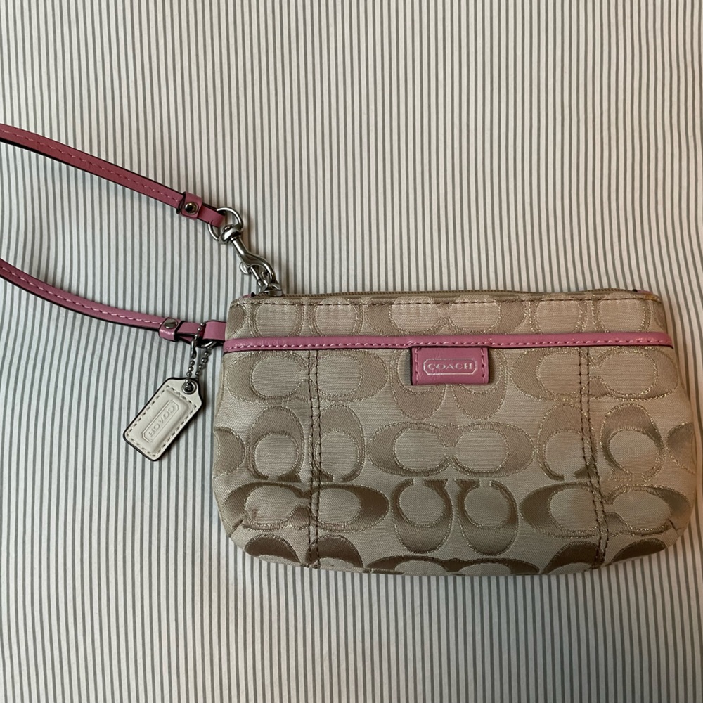 Coach wristlet